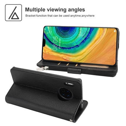 Microfiber Zipper Horizontal Flip Leather Case, For Huawei Mate 30, For Huawei Mate 30 Pro, For Huawei Nova 5i Pro / Mate 30 Lite, For Huawei P30