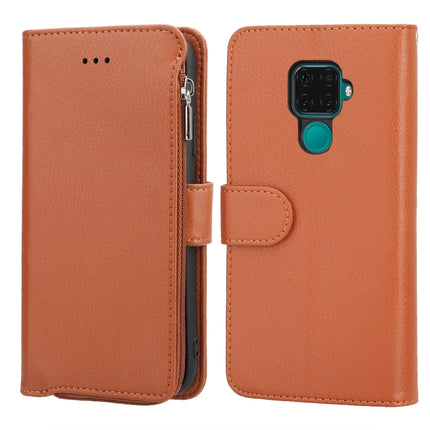 Microfiber Zipper Horizontal Flip Leather Case, For Huawei Mate 30, For Huawei Mate 30 Pro, For Huawei Nova 5i Pro / Mate 30 Lite, For Huawei P30