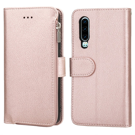Microfiber Zipper Horizontal Flip Leather Case, For Huawei Mate 30, For Huawei Mate 30 Pro, For Huawei Nova 5i Pro / Mate 30 Lite, For Huawei P30