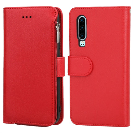 Microfiber Zipper Horizontal Flip Leather Case, For Huawei Mate 30, For Huawei Mate 30 Pro, For Huawei Nova 5i Pro / Mate 30 Lite, For Huawei P30