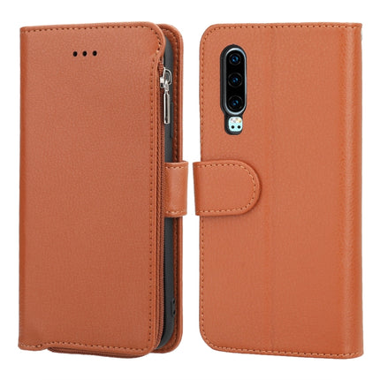 Microfiber Zipper Horizontal Flip Leather Case, For Huawei Mate 30, For Huawei Mate 30 Pro, For Huawei Nova 5i Pro / Mate 30 Lite, For Huawei P30