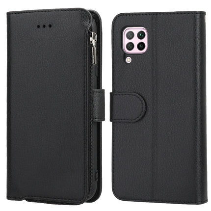 Microfiber Zipper Horizontal Flip Leather Case, For Huawei P30 Lite, For Huawei P30 Pro, For Huawei P40, For Huawei P40 Lite / nova 6 SE