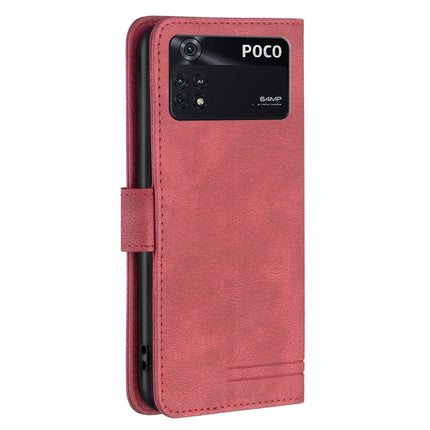 BF09 Magnetic Buckle RFID Flip Leather Phone Case, For Xiaomi Poco M4 Pro, For Xiaomi Poco M4 Pro 5G