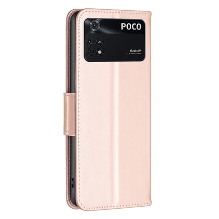 Two Butterflies Embossing Leather Phone Case, For Xiaomi Poco M4 Pro, For Xiaomi Poco M4 Pro 5G