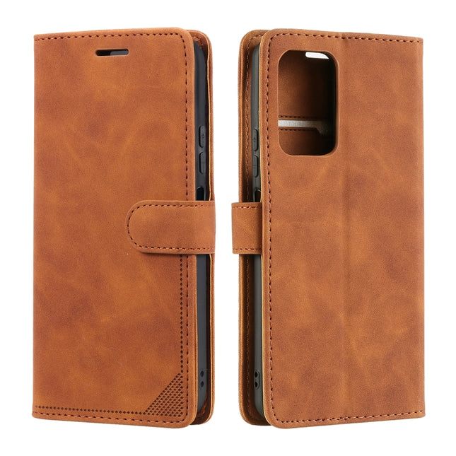 Skin Feel Anti-theft Brush Leather Phone Case, For Xiaomi Redmi Note 11 4G/11S Global