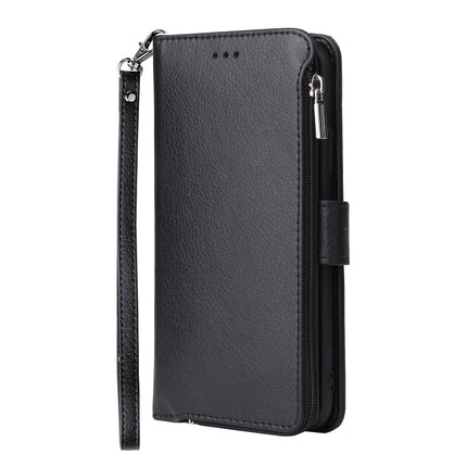 Microfiber Zipper Horizontal Flip Leather Case, For Samsung Galaxy S20, For Samsung Galaxy S20+, For Samsung Galaxy S20 Ultra, For Samsung Galaxy S22 Ultra 5G
