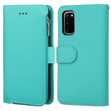 Microfiber Zipper Horizontal Flip Leather Case, For Samsung Galaxy S20, For Samsung Galaxy S20+, For Samsung Galaxy S20 Ultra, For Samsung Galaxy S22 Ultra 5G