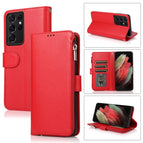 For Samsung Galaxy S21 Ultra 5G / Red
