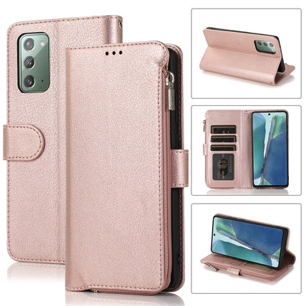 Microfiber Zipper Horizontal Flip Leather Case, For Samsung Galaxy S21+ 5G, For Samsung Galaxy S21 Ultra 5G, For Samsung Galaxy Note20, For Samsung Galaxy A21s