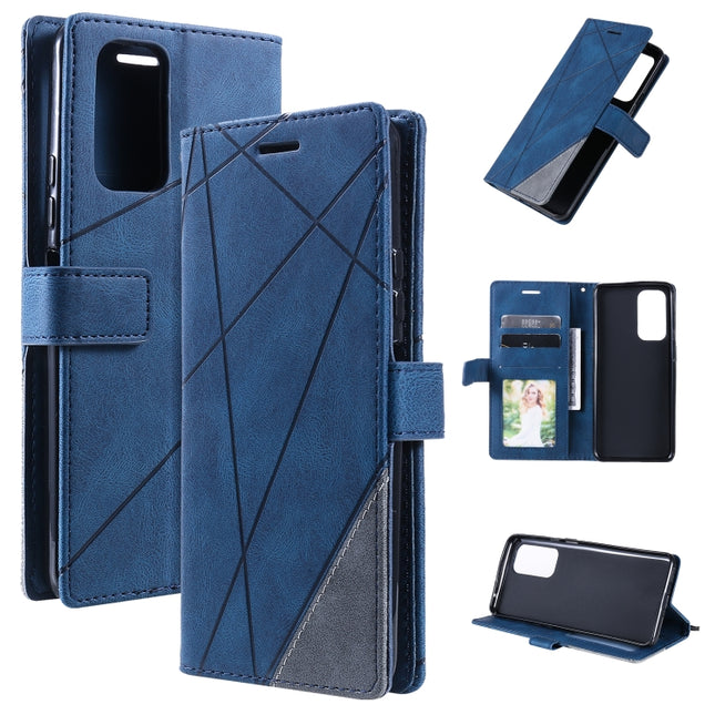 Skin Feel Splicing Leather Phone Case, For Xiaomi 11T, For Xiaomi Redmi Note 11, For Xiaomi Redmi Note 11 Pro, For Xiaomi Redmi K40S