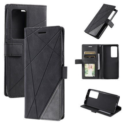 Skin Feel Splicing Leather Phone Case, For Xiaomi 11T, For Xiaomi Redmi Note 11, For Xiaomi Redmi Note 11 Pro, For Xiaomi Redmi K40S
