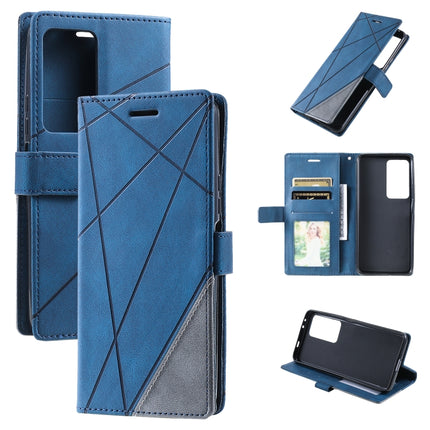 Skin Feel Splicing Leather Phone Case, For Xiaomi Redmi K50 / K50 Pro