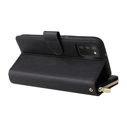 9 Card Slots Zipper Wallet Bag Leather Phone Case, For Samsung Galaxy A03s EU Version, For Samsung Galaxy A13 5G, For Samsung Galaxy A33 5G, For Samsung Galaxy A53 5G