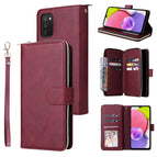 For Samsung Galaxy A03s EU Version / Wine Red