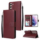 For Samsung Galaxy S22+ 5G / Wine Red
