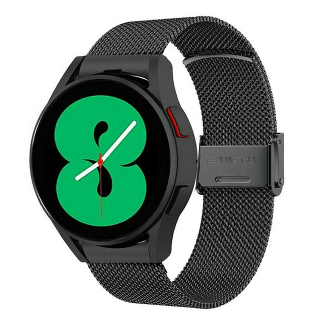 Stainless Steel Milan Buckle Watch Band, For Samsung Galaxy Watch4 40mm / 44mm