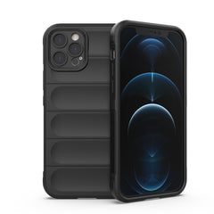 Magic Shield TPU + Flannel Phone Case, For iPhone 12, For iPhone 12 Pro, For iPhone 12 Pro Max