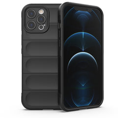 Magic Shield TPU + Flannel Phone Case, For iPhone 12, For iPhone 12 Pro, For iPhone 12 Pro Max