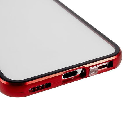 Anti-peeping Magnetic Double-sided Tempered Glass Phone Case, For Samsung Galaxy S21 5G, For Samsung Galaxy S21+ 5G, For Samsung Galaxy S21 Ultra 5G