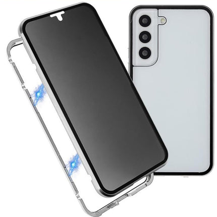 Anti-peeping Magnetic Double-sided Tempered Glass Phone Case, For Samsung Galaxy S21 5G, For Samsung Galaxy S21+ 5G, For Samsung Galaxy S21 Ultra 5G