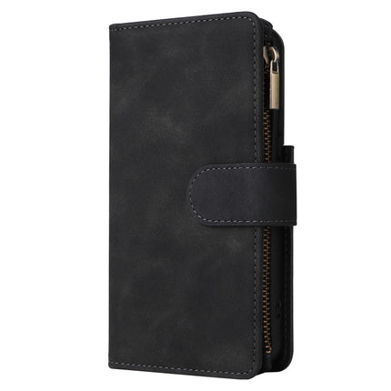Multifunctional Frosted Zipper Wallet Leather Phone Case, For Samsung Galaxy S22+ 5G, For Samsung Galaxy A03s 166.5mm, For Samsung Galaxy A13 5G, For Samsung Galaxy A33 5G