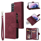 For Samsung Galaxy S22+ 5G / Wine Red