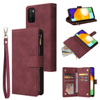 For Samsung Galaxy A03s 166.5mm / Wine Red