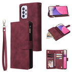 For Samsung Galaxy A33 5G / Wine Red