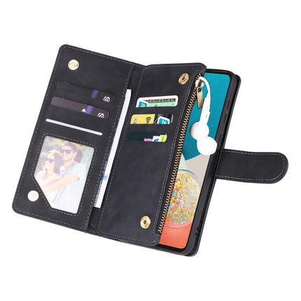 Multifunctional Frosted Zipper Wallet Leather Phone Case, For Samsung Galaxy A53 5G, For Xiaomi Redmi Note 11 Pro China, For Xiaomi Redmi Note 11 China