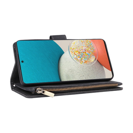 Multifunctional Frosted Zipper Wallet Leather Phone Case, For Samsung Galaxy A53 5G, For Xiaomi Redmi Note 11 Pro China, For Xiaomi Redmi Note 11 China