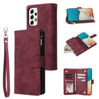 For Samsung Galaxy A53 5G / Wine Red