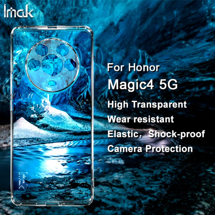 IMAK UX-5 Series Transparent TPU Phone Case, For Honor Magic4 5G, For Honor Magic4 Pro 5G