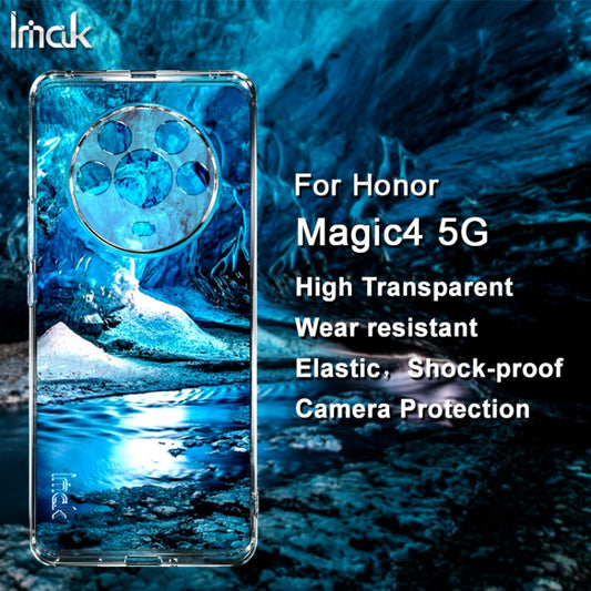 IMAK UX-5 Series Transparent TPU Phone Case, For Honor Magic4 5G, For Honor Magic4 Pro 5G