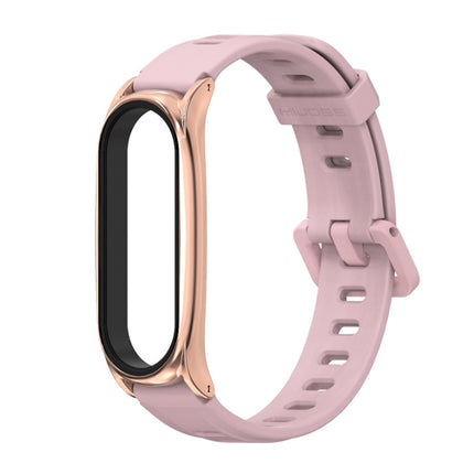 For Xiaomi Mi Band 6 / 5 Mijobs Flat Hole Silicone Watch Band, CS Case, Plus Case, GT Case
