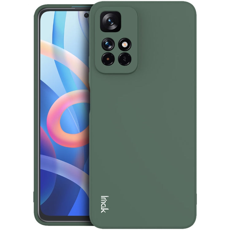 IMAK UC-4 Series Straight Edge TPU Phone Case, For Xiaomi Redmi Note 11 5G / Note 11T 5G, For Xiaomi Redmi Note 11 Pro China