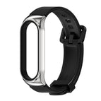 For Xiaomi Mi Band 6 / 5 / Black+Silver