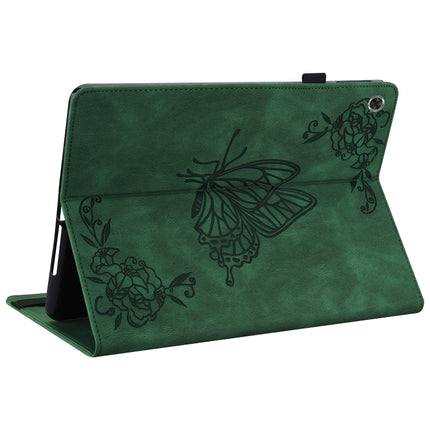 Butterfly Flower Embossed Leather Tablet Case, For Lenovo M10 Plus 10.3 TB-X606F/TB-X606X, For Lenovo Tab M10 TB-X605L/X605F, For Lenovo Tab M8 HD / M8 FHD, For Lenovo Tab M10 HD 2nd Gen TB-X306X/TB-X306F