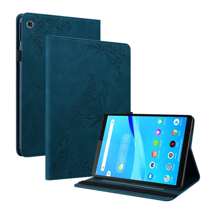Butterfly Flower Embossed Leather Tablet Case, For Lenovo M10 Plus 10.3 TB-X606F/TB-X606X, For Lenovo Tab M10 TB-X605L/X605F, For Lenovo Tab M8 HD / M8 FHD, For Lenovo Tab M10 HD 2nd Gen TB-X306X/TB-X306F