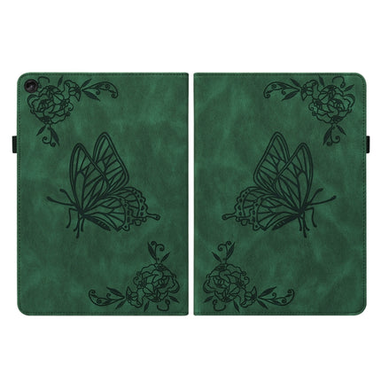 Butterfly Flower Embossed Leather Tablet Case, For Lenovo Tab M10 Plus 10.6 3rd Gen, For Lenovo Tab P11 TB-J606F