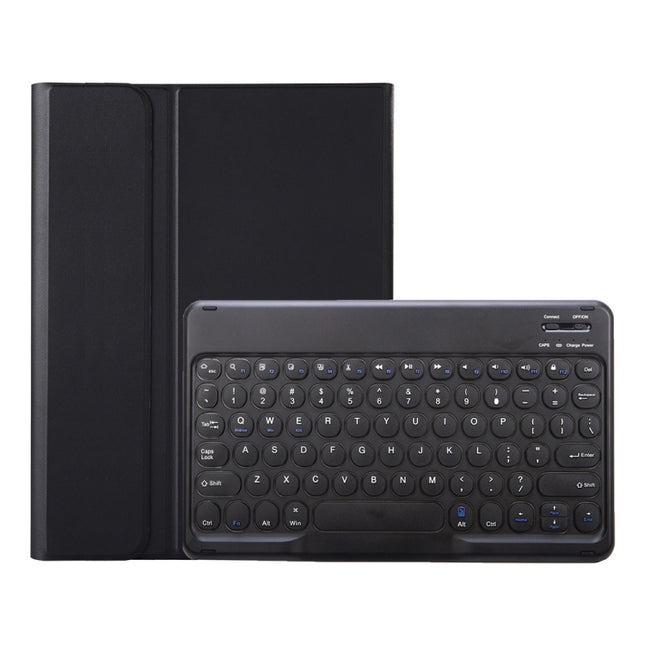 YA08B Lambskin Texture Voltage Round Keycap Bluetooth Keyboard Leather Case, For Samsung Galaxy Tab A8 10.5 2021 SM-X200 / SM-X205, For Samsung Galaxy Tab S8 11 inch SM-X700 / SM-X706 & S7 11 inch SM-X700 / SM-T875
