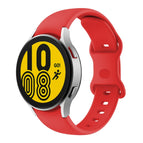 For Samsung Galaxy Watch4 Classic 46mm / Watch4 44mm / Red