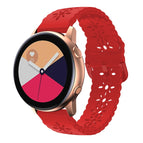 For Samsung Galaxy Watch4 40/44mm / Red