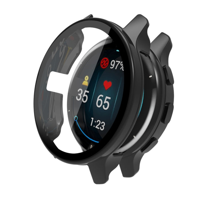 PC + Tempered Glass Watch Case, For Garmin Venu 2S