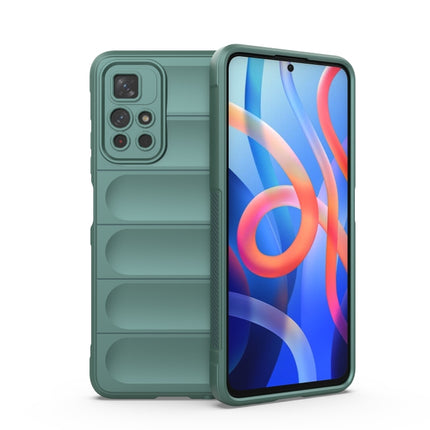 Magic Shield TPU + Flannel Phone Case, For Xiaomi Redmi Note 11 5G Chinese Version, For Xiaomi Redmi Note 11 Pro 5G Chinese