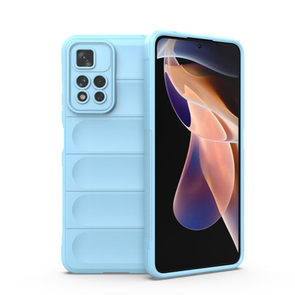 Magic Shield TPU + Flannel Phone Case, For Xiaomi Redmi Note 11 5G Chinese Version, For Xiaomi Redmi Note 11 Pro 5G Chinese