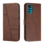 For Motorola Moto G22 / Brown