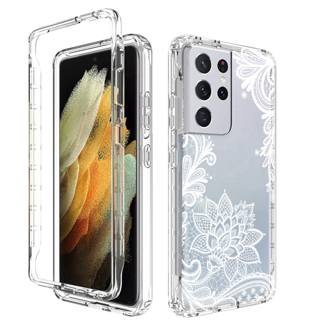 PC+TPU Transparent Painted Phone Case, For Samsung Galaxy S21 FE 5G, For Samsung Galaxy S21 Ultra 5G, For Samsung Galaxy S22+ 5G
