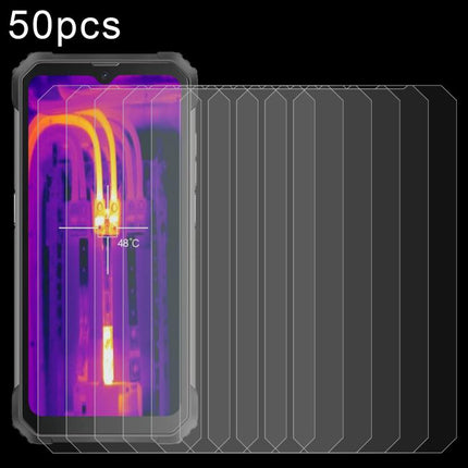 50 PCS 0.26mm 9H 2.5D Tempered Glass Film, For Blackview BL8800 5G (50 PCS), For Blackview BL8800 Pro 5G (50 PCS)