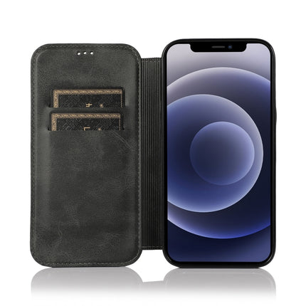 Knight Magnetische Saugnapf-Leder-Telefonhülle, Für iPhone 12 / 12 Pro, Für iPhone 12 Pro Max, Für iPhone 11, Für iPhone 11 Pro, Für iPhone 11 Pro Max