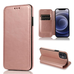 Knight Magnetic Suction Leather Phone Case, For iPhone 13 mini, For iPhone 13, For iPhone 13 Pro, For iPhone 13 Pro Max, For iPhone 12 mini